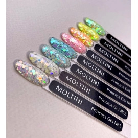 Moltini, Glitter-gel Princess 4 6ml